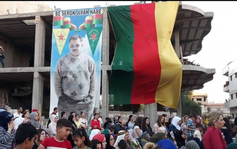 ب لاحياة بدون القائد آبو أحیت الإداره‌ الذاتية ذكرى تفجيرات قامشلو