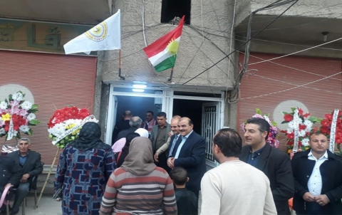 قامشلو... إعادة افتتاح مكتب PDK-S بعد إغلاق استمر لثلاث سنوات