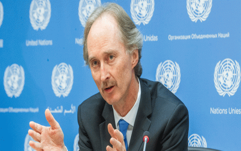 بيدرسن يقدم تقريره حول الوضع الإنساني في سوريا لمجلس الأمن