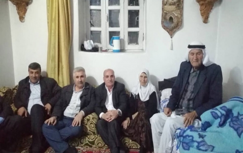 ديرك... وفد من PDK-S يزور الشخصية الوطنية صبري عمر