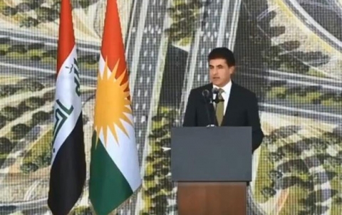 نيجيرفان بارزاني يفتتح مشروعا نيجيرفان بارزاني يفتتح مشروعا