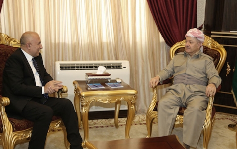 الرئيس بارزاني يستقبل محافظ نينوى