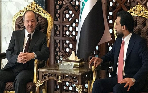 Serok Barzanî gihişt Bexdayê..Berpirsên Iraqê pêşwazî lê kirin