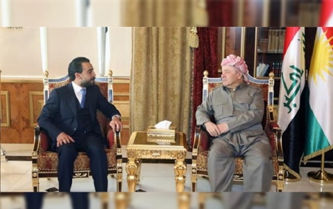 الرئيس بارزاني والحلبوسي يتفقان على ست نقاط حول العراق 
