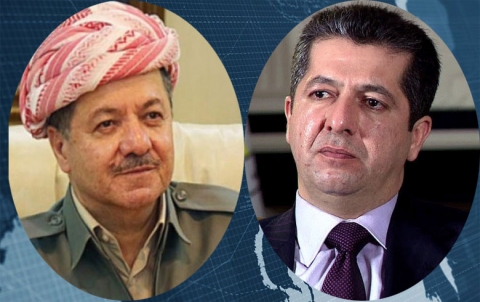 الرئيس بارزاني يبدي دعمه لمسرور بارزاني في رئاسة الحكومة 