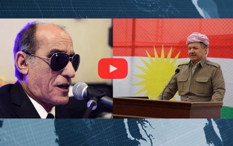 الرئيس مسعود بارزاني يتابع شخصيا الوضع الصحي للفنان الكوردستاني سعيد كاباري 