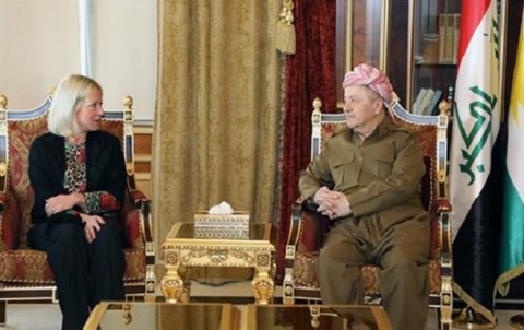 الرئيس بارزاني يستقبل الممثل الخاص للسكرتير العام للأمم المتحدة في العراق