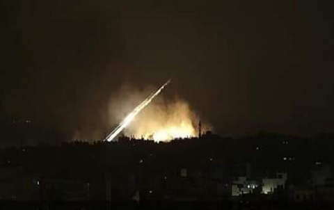 Israeli missiles bombard Damascus