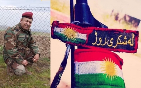 رحيل البيشمركة في قوات لشكرى روج عباس سيدو المحمد إثر نوبة قلبية 