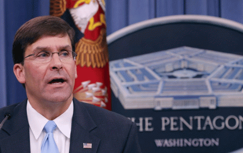 Esper does not rule out sending additional forces to Syria