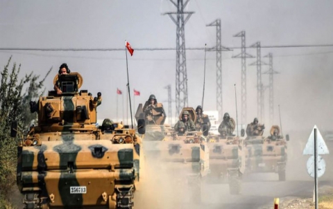 Turkiyê karwanek leşkerî nû derbasî xaka Sûriyê kir
