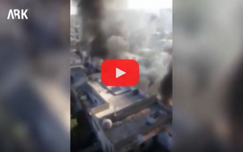 فيديو الانفجار الذي هز عفرين 