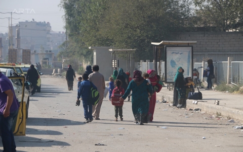 United Nations: More than 100,000 displaced as a result of the Turkish attack on the east of the Euphrates