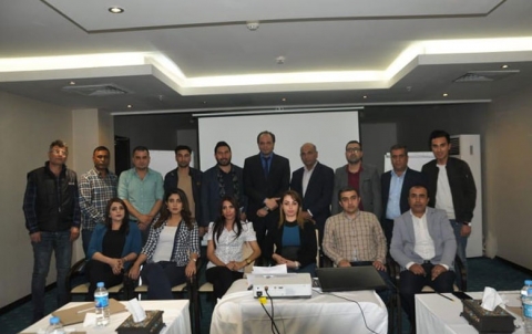 هولير .. اختتام الورشة التدريبية في هولير .. اختتام الورشة التدريبية في