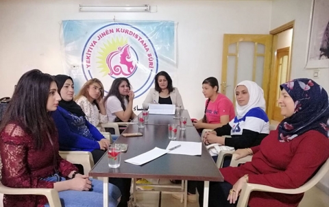 Kurdistan Women 's Union - Syria held its regular meeting