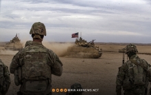 Hasaka: U.S.-Led Coalition Conducts Artillery Training Drills at Qasrek Base