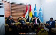 A delegation from the leadership of PDK-S visits the Political Bureau of the Turkmen People's Party of Iraq