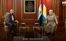 President Barzani receives the Emir of the Yezidis and the Yezidi Spiritual Council