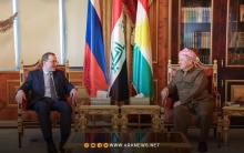 الرئيس بارزاني والسفير الروسي في العراق يناقشان التطورات في المنطقة 