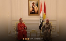 الرئيس بارزاني يستقبل البطريرك مار بولس الثالث نونا بطريرك الكنيسة الكلدانية في العراق والعالم