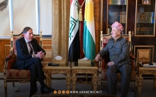 الرئیس بارزاني والجنرال ديفيد بتريوس يناقشان التطورات في سوريا