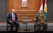 الرئيس بارزاني يستقبل أحمد الجربا رئيس تيار الغد السوري