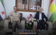 سكرتير الديمقراطي الكوردستاني-سوريا يستقبل وفدا من منظمة جيوستراتجي للمجتمع المدني الكوردي
