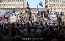 أهالي السويداء  يؤكدون على استمرار الحراك السلمي ضد النظام السوري