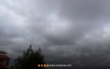 الطقس غائم جزئيا إلى غائم ماطر في عدة مناطق بسوريا 