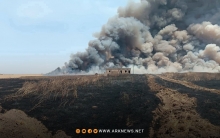 Fires Destroy Thousands of Dunams of Agricultural Crops in Northern Hasaka Countryside