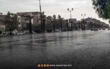 توقعات بهطول زخات رعدية من المطر في أماكن متفرقة من سوريا 