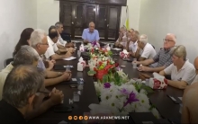 رئيس المجلس الوطني الكوردي يعقد جلسة حوارية مع المثقفين والمهتمين بالشأن العام 