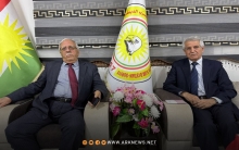 سكرتير الديمقراطي الكوردستاني-سوريا يستقبل وفدا من اليسار الكوردي في سوريا