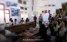 Afrin… Barzani Charity opens a course to teach writing and reading the Kurdish language 