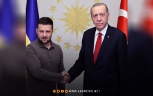 فولوديمير زيلينسكي يلتقي رجب طيب أردوغان 