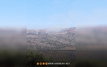 عفرين.. اندلاع الحرائق في جبل بناحية راجو 
