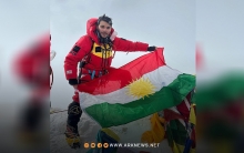 شاب كوردي ينوي رفع علم كوردستان على سطح القمر 