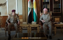 الرئيس بارزاني يستقبل وفداً عسكرياً عراقياً رفيع المستوى
