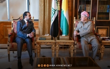 الرئيس بارزاني يستقبل محمد الحلبوسي رئيس حزب تقدم