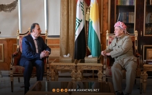 الرئيس بارزاني يشكر الرئيس الفلسطيني محمود عباس