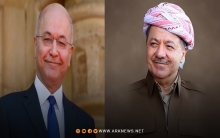 الرئيس بارزاني يهنئ برهم صالح 