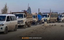 Fifth Convoy Carrying 380 Families of Displaced Sari Kaniye Residents Leaves Hasaka