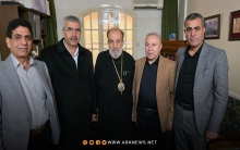 دمشق.. وفد من المجلس الوطني الكوردي يلتقي مع نيافة المعاون البطركي للروم الأرثوذكس