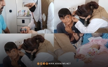 عفرين.. بارزاني الخيرية تقدم الخدمات الطبية لـ46 مريضا في ناحية بلبلة 
