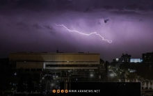 المركز الوطني للأرصاد الجوية السورية يحذر المواطنين من العواصف الرعدية 