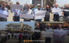 استمرار وتوسع الاحتجاجات ضد قرار إدارة PYD الخاص بتسعيرة القمح 