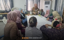بارزاني الخيرية تفتتح دورة لتعليم الخياطة في مخيم قوشتبة 