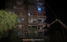 إسرائيل تستهدف مبنى في حي المزة بدمشق 