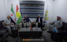 رئيس المجلس الوطني الكوردي يستقبل وفدا من ملتقى الجزيرة للسلم الأهلي في قامشلو