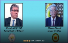 رئیس المجلس الوطني الكوردي يشكر رئيس حزب الوطنيين الكوردستاني